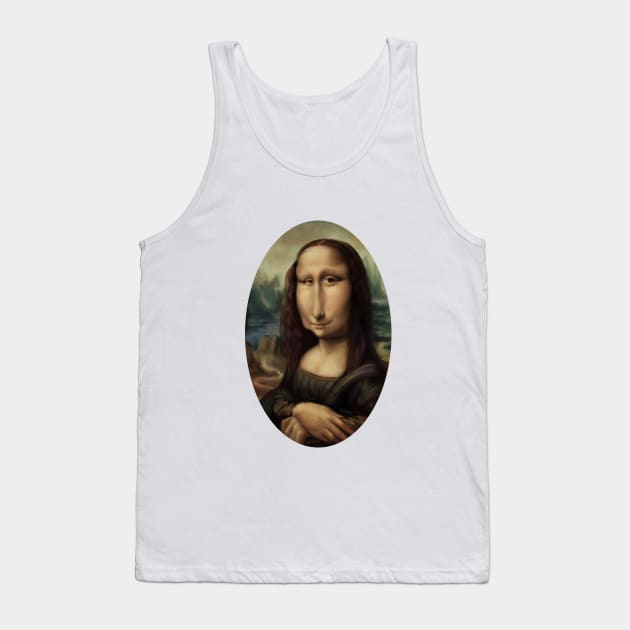 Mona Lisa Tank Top by AlexNovo